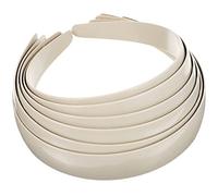 VALICLUD 12 piezas Diademas de Plástico para DIY de Accesorios de Pelo Hechos Mano para Decoración Blancas