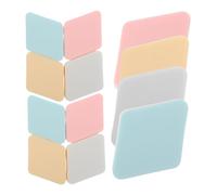 VALICLUD 12 Piezas Esponjas de Maquillaje Kit de Aplicadores de Polvo Húmedo y Seco Herramientas Cosméticas Reutilizables Colores Rosa y Azul para Base Corrector y Rubor