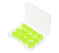 VALICLUD 12 Piezas Para Los Para Dormir Para El Oído Para Para Los De La Motocicleta De Cera Para Nadar Green Gel De Sílice