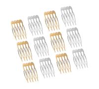 VALICLUD 12 Piezas Peines Laterales para Mujeres Accesorios para Peinados Peines de Ligeros y Resistentes