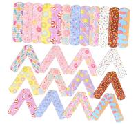 VALICLUD 120piezas Parches Adhesivos Unidades Vendajes Pequeños y Bonitos Para Heridas y Dedo