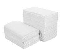 VALICLUD 125 Manteles Desechables para Manicura Blancos, Tapetes Absorbentes para Mesa de Uñas, Almohadillas para Práctica y Protección en Salón de Belleza, Uso Profesional y Limpieza