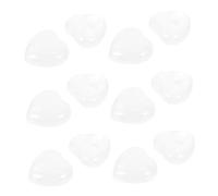 VALICLUD 12piezas Adornos Forma De Corazón Piedras Forma De Corazón Natural Piedra Exquisita Decoración De De Para Interiores