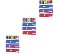 VALICLUD 12piezas Diademas Elásticas Antideslizantes Para Mujer Diseño Colorido Rojo Azul Morado Para Yoga Ejercicio y Uso Diario Incluyen Botón Para Sostener Absorben Sudor y