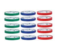 VALICLUD 15 rollos Cinta de Sellado para Bolsas Adhesiva Fuerte Compatible con Máquinas Selladoras de Bolsas para Supermercados y Embalaje Profesional