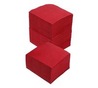 VALICLUD 150 piezas Servilletas de Papel Rojas para Cena de Unidades Servilletas Desechables para Cócteles Fiestas Eventos Elegantes