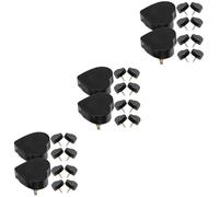 VALICLUD 15pares Heart Shaped Heel Tips for High Heels Replacement and Wear-resistant for Shoe Repairing