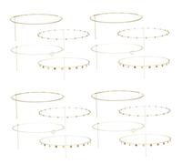 VALICLUD 16piezas Cadena De Cintura Para Mujer Conjunto Cuerpo Metálico Para Playa y Fiesta Joyería De Bikini Elegante y Delicada Diseño De Rhinestone