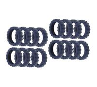 VALICLUD 16piezas Cubiertas De Ruedas para Maletas Protección y Reducción De Ruido Compatible La Mayoría De Marcas De Equipaje Uso Aeropuertos y Hogar Profundo