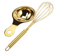 VALICLUD 1Juego Batidora de Huevo Manual con Separador de Claras de Herramienta de y de Limpiar para Cocinas y de Inauguración