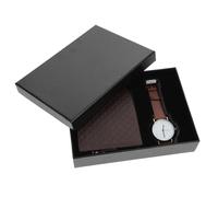 VALICLUD 1juego Conjunto De Reloj y Cartera para Hombre Elegante y para Cumpleaños Día del Padre y Aniversarios Estilo Moderno