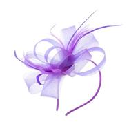 VALICLUD 1juego Diadema De y Lazo Para Niñas Accesorio Elegante Para Fiestas De Té y Bodas Tocado Ligero y Confortable Diseño Versátil