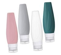 VALICLUD 1Juego Silicona para Viaje Recipientes Cosméticos Reutilizables Funda para Lociones Portátiles