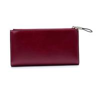 VALICLUD 1pieza Cartera Ultradelgada para Mujer Protección RFID Monedero De Piel Múltiples Compartimentos y Bolsillo para Monedas para Uso Diario Púrpura