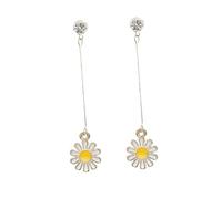 VALICLUD 1pieza Pendientes De Chrysanthemum Color Elegantes Ear De Accesorios De Joyería Para Mujeres Diseño y Detallado Perfectos Para Ocasiones Especiales