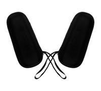 VALICLUD 2 Bolsas De Almacenamiento Para Termómetro De Oído Funda Protectora De Eva Bolsa De Transporte Con Cremallera Funda Rígida Negra