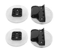 VALICLUD 2 Juegos Kit de Accesorios para Montaje de Puerta Infantil Conectores Retráctiles de Plástico para Extensión de Barrera de Seguridad Hogar y Guardería