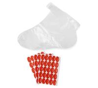 VALICLUD 2 Juegos máscara de pie durante la noche calcetines para el cuidado de los pies cubiertas calcetín de loción cubre pies para pies calcetín hidratante el plastico Color Aleatorio