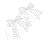 VALICLUD 2 Piezas Accesorios de Arco Lazos para el Cabello de Encaje Lazo de Encaje Lazos de Encaje para el Cabello Diademas para el Pelo Mini Lazos de Cinta cordón