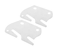 VALICLUD 2 Piezas Accesorios para Cama Soportes de Madera para Barandillas de Cama Ganchos y Placas de