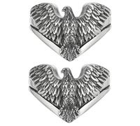 VALICLUD 2 Piezas anillo de águila oro anillos meñique Hombres anillas rings argollas joyas de anillo para mujer anillo abierto mujer joyería del anillo de las mujeres cobre