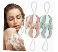 VALICLUD 2 Piezas Bola de baño ducha de baño esponja vegetal Baños pelota accesorios de baño bath esponja vegetal esponja vegetal para mujer Lofah Educación física