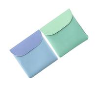 VALICLUD 2 Piezas Bolsa de tampones sanitarios bolso de la primera regla bolsa de almacenamiento de servilletas período mini pequeño bolsa de toallas sanitarias bolsa periodo menstrual PU