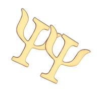 VALICLUD 2 piezas Broches de Psicología Creativos Vintage Pzs Alfileres de Solapa Aleación para Ropa Sombreros y Collares Accesorios Decorativos Unisex