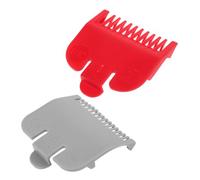 VALICLUD 2 Piezas Calibre de cortes de cortapelos de repuesto reemplazo profesional guardias de podadoras peluquería peines de plastico accesorios para cortapelos el plastico