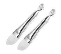 VALICLUD 2 Piezas Cepillo para Mascarilla Facial de Doble Extremo Aplicador de Mascarilla Facial Brocha de Maquillaje Casa