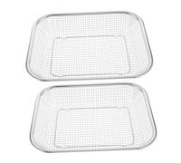 VALICLUD 2 piezas Cesto de Utensilios Inoxidable para Lavavajillas Organizador de Cubiertos y Palillos para Cocina para Secado y Almacenamiento