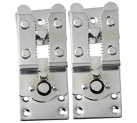 VALICLUD 2 Piezas Conector de Sofá Modular de Hierro Resistente Clip Práctico para Montaje Rápido Accesorio para Muebles Tapizados para Butacas y Sillones