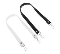 VALICLUD 2 Piezas Correa De Bolso De Cuero Sintético Correas para Bolso De Hombro Asas De Repuesto Bandolera Carteras