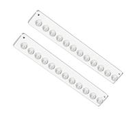 VALICLUD 2 Piezas Estante de Joyería Transparente de Acrílico para Colgar la Pared Organizador de Joyas Unidades Percha para Exhibición de Joyas Estante para Exhibición