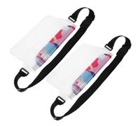 VALICLUD 2 Piezas Funda para Teléfono Resistente al Agua, Bolsa Estanca para Móvil de PVC, con Cinturón Ajustable Cintura, Flotante, Protección Fiable, para Natación y Uso Cruzado