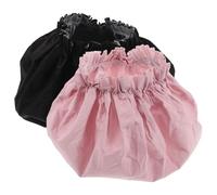 VALICLUD 2 Piezas Gorro De Ducha Tapa De Ducha Impermeable Gorra De Ducha Para Pequeños Gorra Para Secar El Cabello Tapa De Ducha Para Mujeres Tapa De Ducha Gorro De Baño Paño