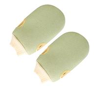 VALICLUD 2 Piezas Guantes De Baño Exfoliantes Manoplas Aplicables Para Ducha Guante De Masaje De Espalda Para Ducha y Baño