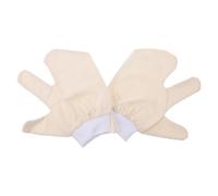 VALICLUD 2 Piezas Guantes Exfoliantes de Masaje Ayurvédico para Piel Suavizada Seda Natural Paquete de Unidades para Baño y Cuidado Corporal