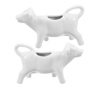VALICLUD 2 piezas Jarra de Leche Cerámica para Café de de Animales para Latte Art y Decoración de Postres