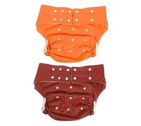 VALICLUD 2 piezas Pañales Reutilizables para Adultos Ajustables Pantalones Absorbentes Impermeables para Incontinencia Masculina y Femenina Tejidos Transpirables y Confortables para Uso