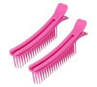 VALICLUD 2 Piezas Pinzas De Peluquería Multifunción Pinzas Cabello Para Cortar Teñir y Peinar El Cabello Para Uso Salón