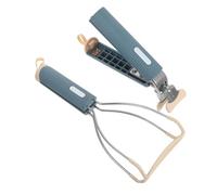 VALICLUD 2 Piezas Pinzas para Cocina Acero Inoxidable Clip Anti-escaldaduras para Platos y Cuencos con Diseño Adaptable y Mango Ergonómico Protección Térmica para Horno Microondas Freidora