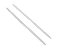 VALICLUD 2 Piezas Protector Borde Puerta Coche Silicona Flexible Anticolisión Adhesivo Fácil Instalación para Evitar Arañazos y Garajes y Calles Estrechas