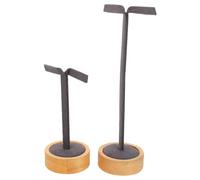 VALICLUD 2 piezas Soporte para Pendientes T-bar de Madera con Base Redonda Organizador Estable para Collares y Pulseras para Exhibición y Venta de Joyas Mostrador