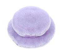 VALICLUD 2 Piezas Unidades Polvo Compacto Esponja Redonda Pequeña para Maquillaje Portátil Aplicación Precisa Piel Suave