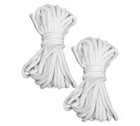 VALICLUD 2 Rollos de Cuerda de Algodón para Autorriego en Macetas, Riego Automático para Plantas y Flores, Cuerda de Color Claro para Sistema de Riego DIY en Jardinería Interior