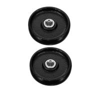 VALICLUD 2 ruedas hidráulicas de repuesto para gato hidráulico, ruedas de suelo estables y flexibles para un uso fácil y eficiente