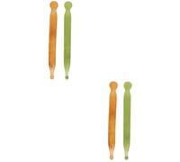 VALICLUD 2 series Herramientas De Raspado De Belleza Limpieza De Cuello Masaje Facial Cuero Cabelludo Palo De Acupuntura Para Aliviar La Fatiga Herramienta De Relajación 2 piezas*2