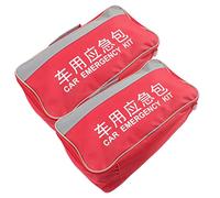 VALICLUD 2 Uds Bolsa De Emergencia Para Automóvil Bolsa De Primeros Auxilios Vacía Bolsa De Medicina De Viaje De Reemplazo De Tragaluz Rv Bolsa De Medicina Para Senderismo Bolsa De