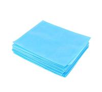 VALICLUD 20 Hojas Sábana Desechable Salón De Belleza Protector De Colchón Impermeable Bragas De Maternidad Cubiertas De Cama Impermeables Práctico Cobertor De Cama Tela No Tejida Blue